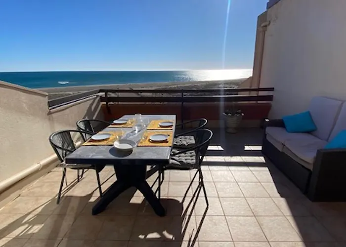 Port Leucate: T3 Duplex Climatise, 6 Pers, Face A La Mer, Parking - Fr-1-798-53