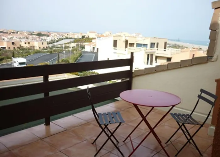 Апартаменты Port Leucate: T3 Duplex Climatise, 6 Pers, Face A La Mer, Parking - Fr-1-798-53 *